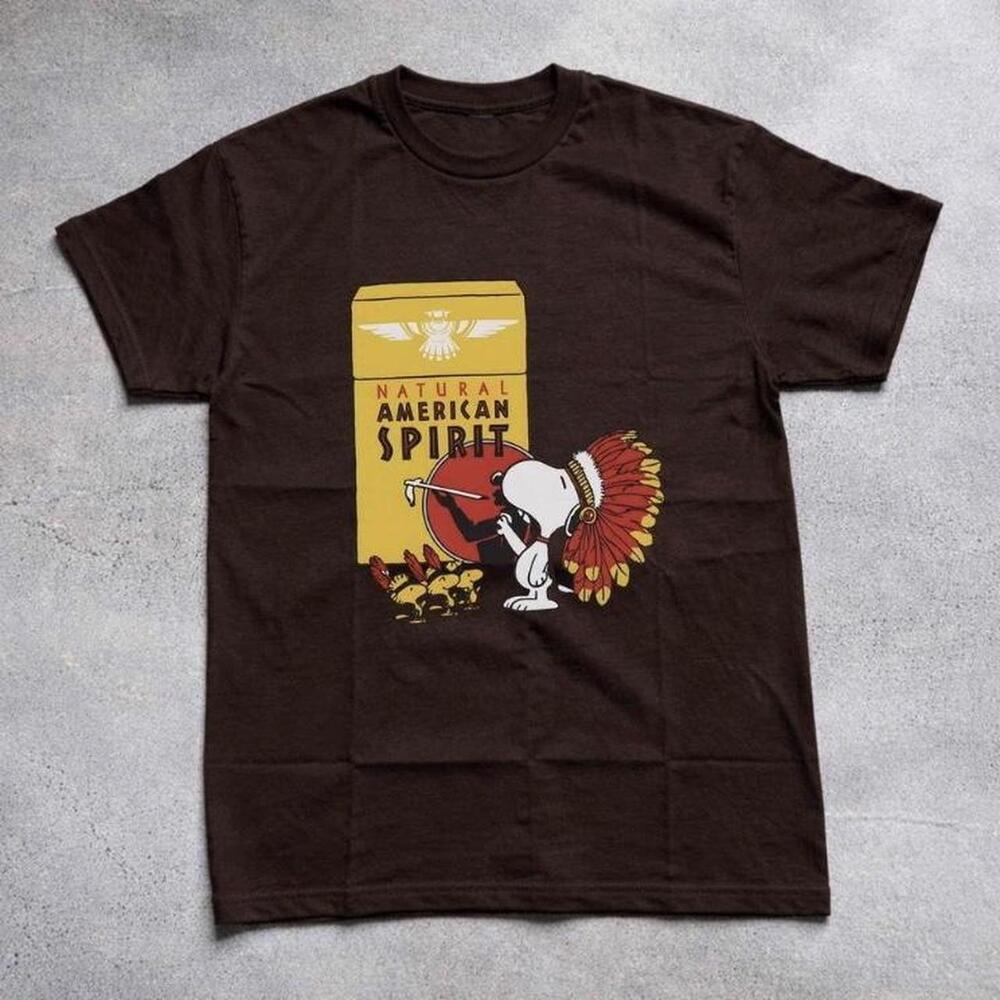 Brown Snoopy Native American Tee Reprint